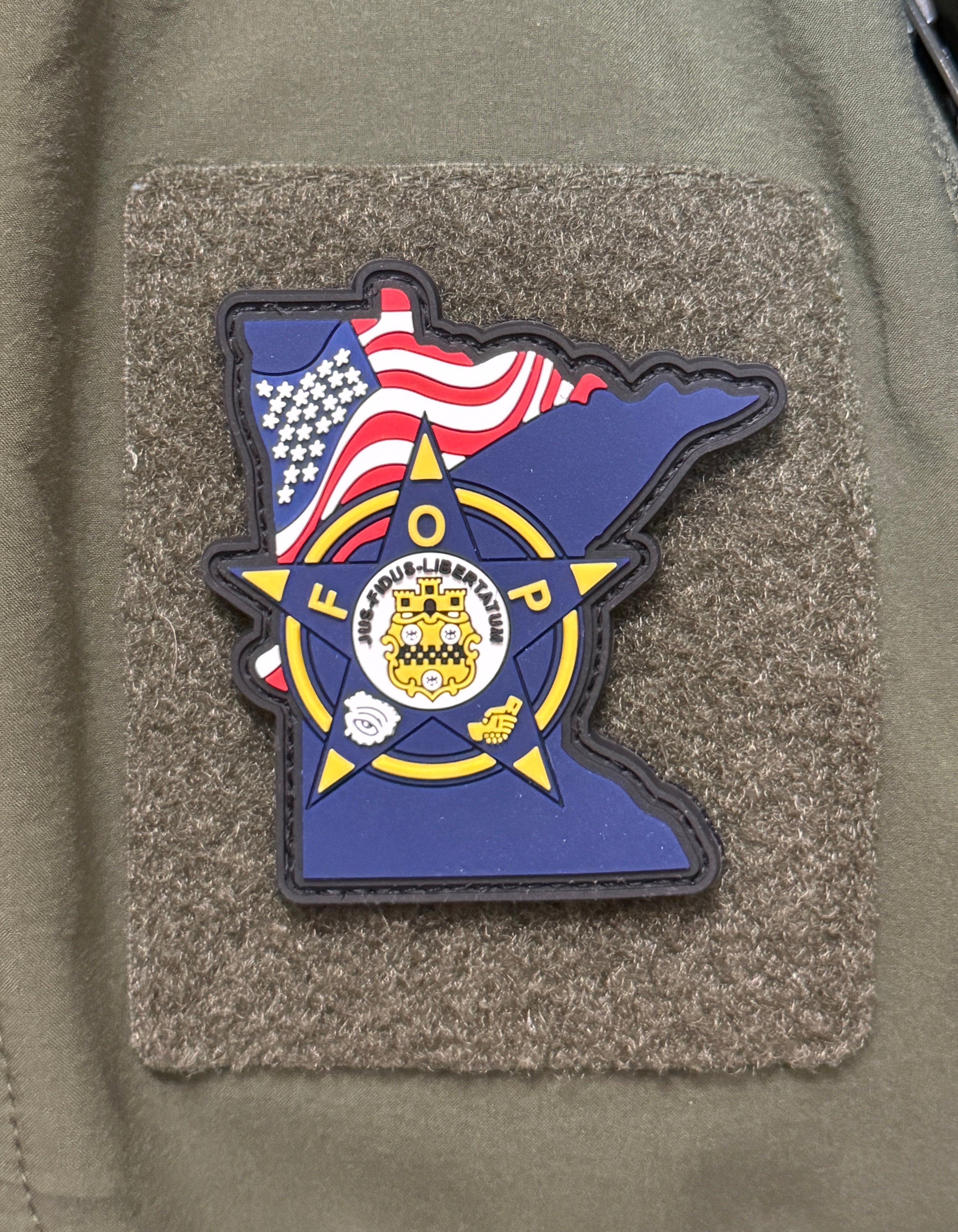 Minnesota FOP Patch