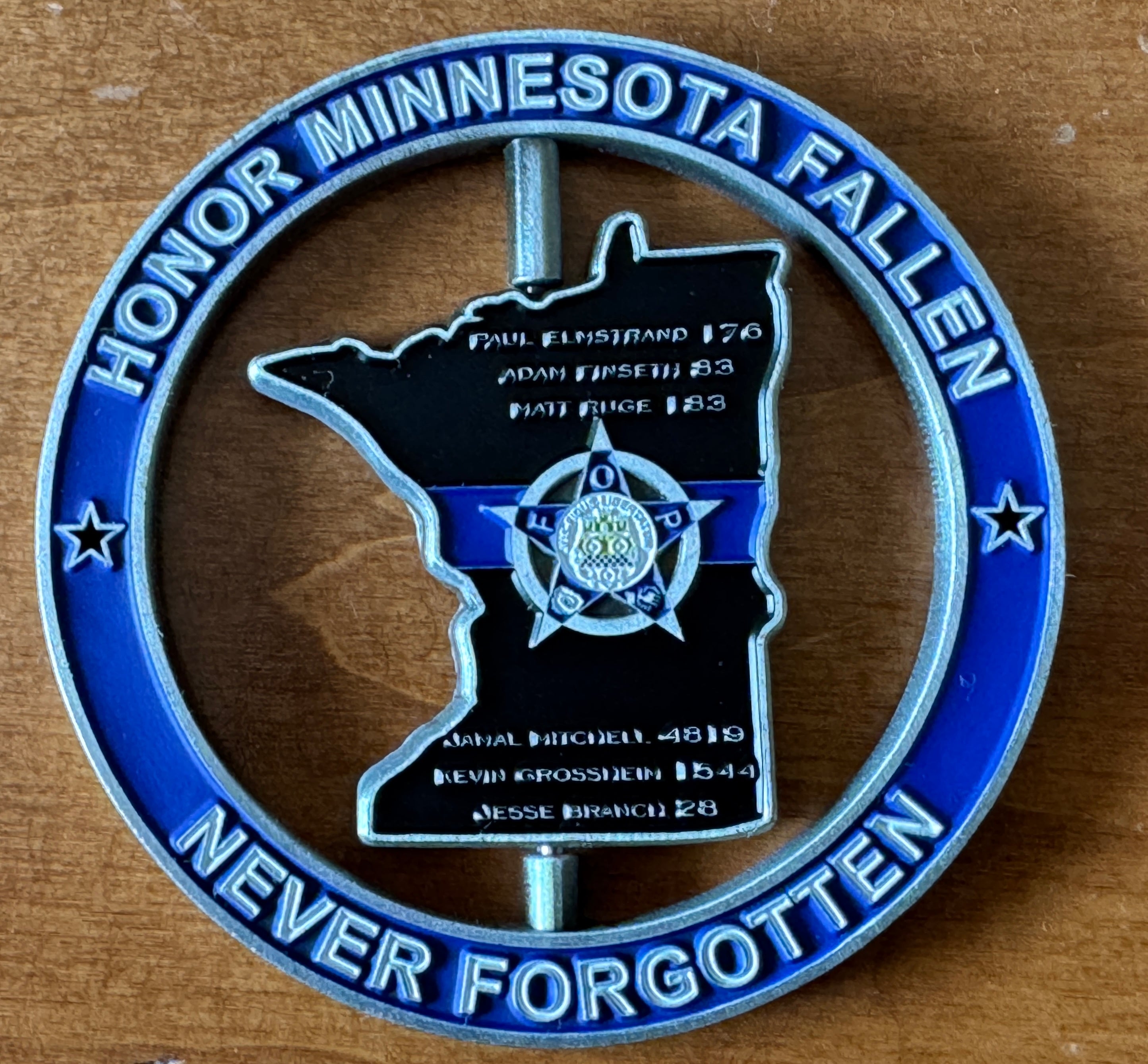 Minnesota Challenge Coin Police Week