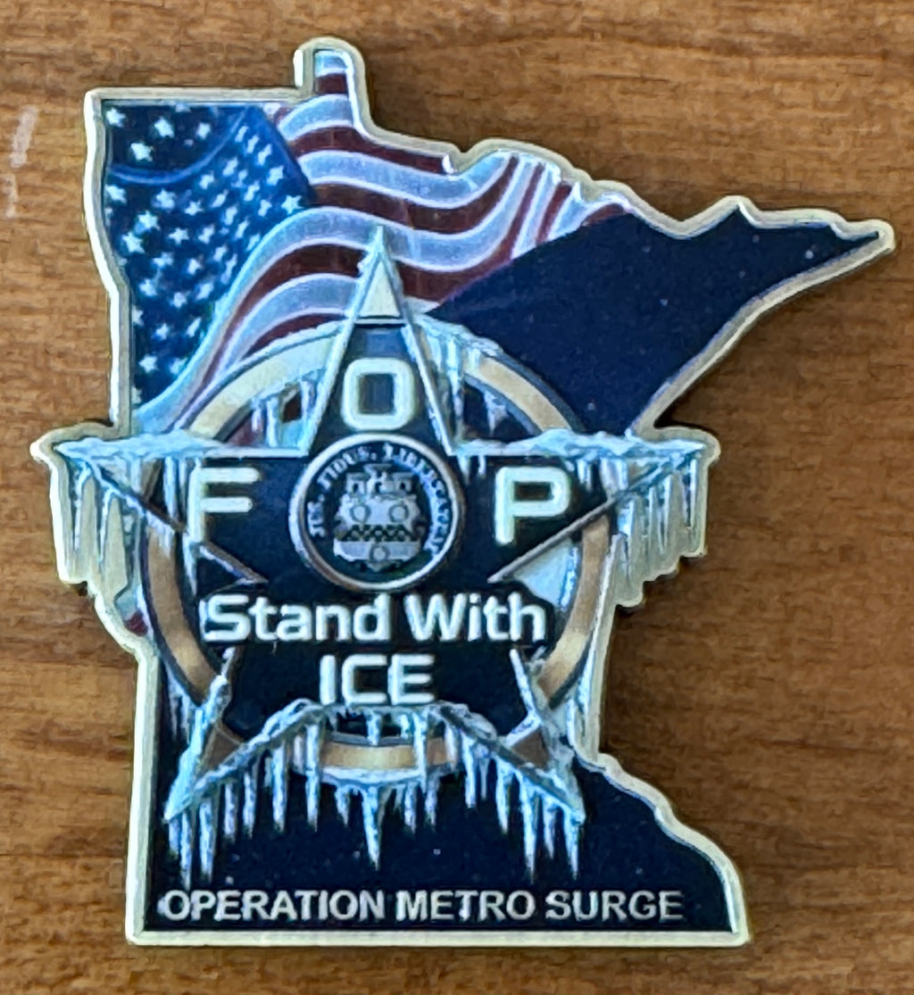 ICE Operation Metro Surge Challenge Coin