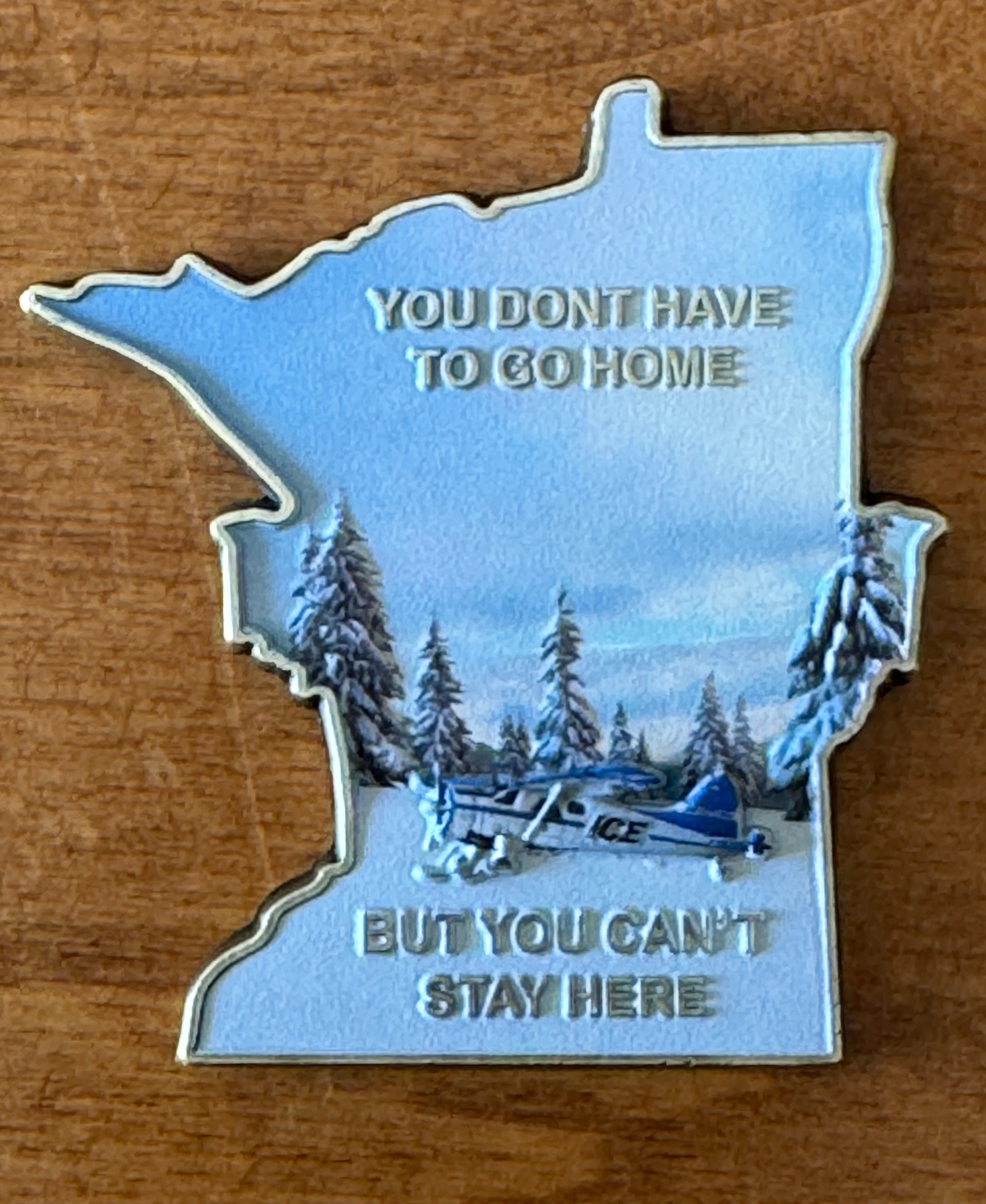 ICE Operation Metro Surge Challenge Coin