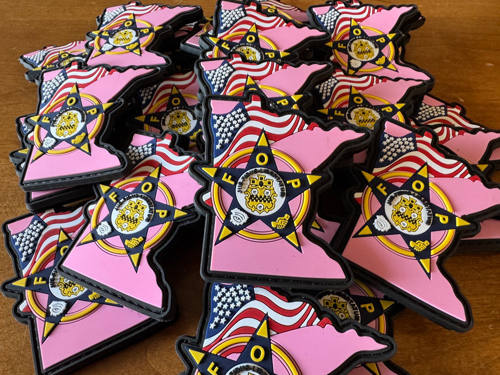 Minnesota FOP Pink Patch