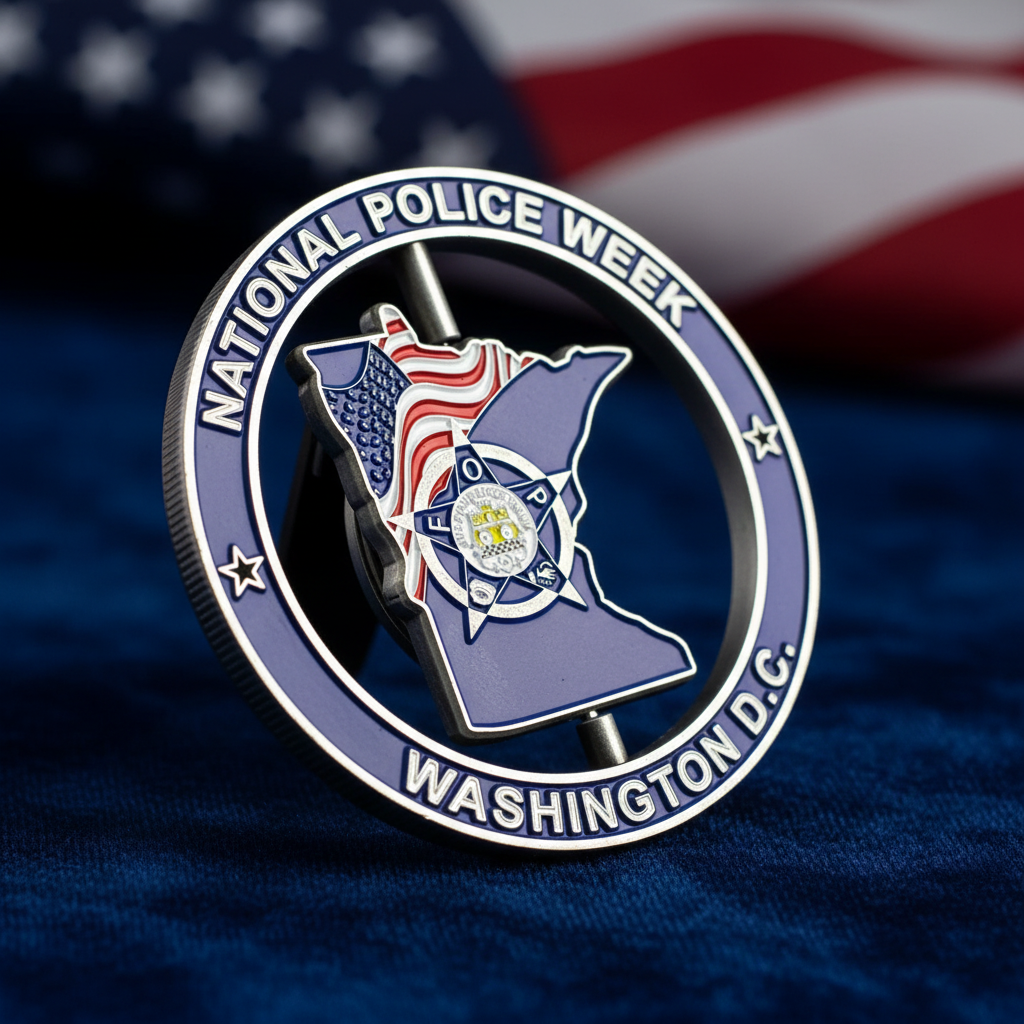 Minnesota Police Week Challenge Coin